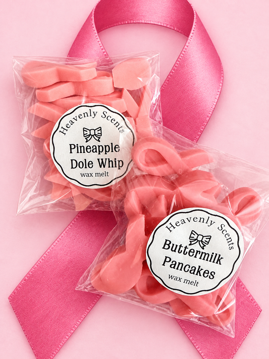 Breast Cancer Ribbon Wax Melts
